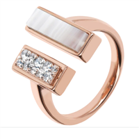 Ringe Bronzallure Dame Alba in  Metall-Legierung Madreperla WSBZ01851WLA - WSBZ01851WLA